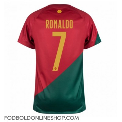 Portugal Cristiano Ronaldo #7 Hjemmebanetrøje VM 2022 Kortærmet